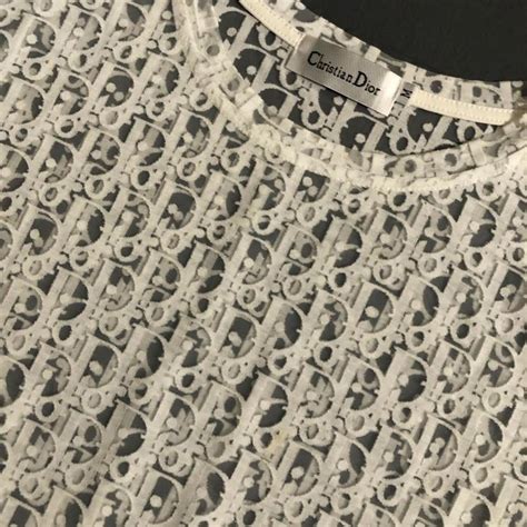 dior mesh shirt women's